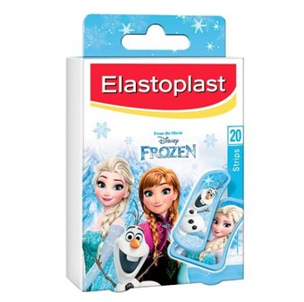 Elastoplast Disney Frozen - Elastiset liima-laastarit lapsille - 20 kpl.