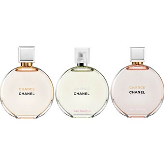 Chanel Chance -sarja naisille - 3 x 2 ml