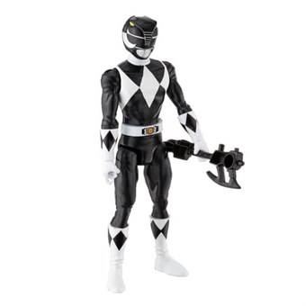 Power Rangers Mighty Morphin Black Ranger 12 tuumaa - Toimintakuva
