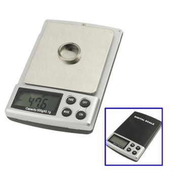 Digitaalinen taskuvaaka - Minivaaka - 500 g / 0,1 g