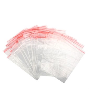 9 x 13 cm vetoketjulliset laukut - Itsesulkeutuvat muovipussit - "Makkaramiehen laukut" - Vetoketjukassit - Korulaukut