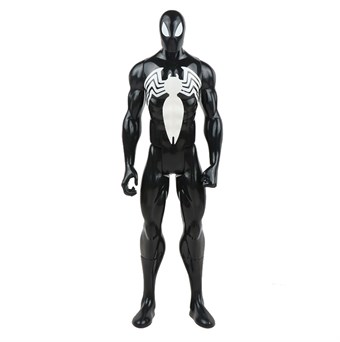 Spiderman musta puku - Toimintahahmo - 30 cm - Supersankari - Supersankari