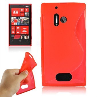 S-Line silikonisuojus Lumia 928 (punainen)