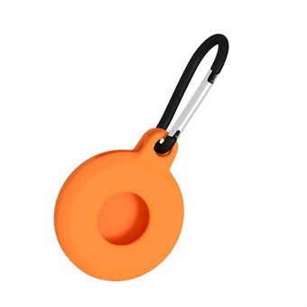 AirTag avaimenperäpidike Smart karbiinihaarukalla - oranssi
