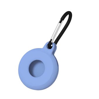 AirTag avaimenperäpidike Smart karbiinihaarukalla - Denim Blue