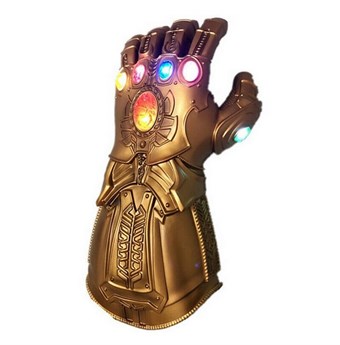 Avengers Endgame Thanos Glove 6 LED-kivellä - lapsille