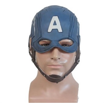 The Avengers Captain America -kypärämaski - Lateksi