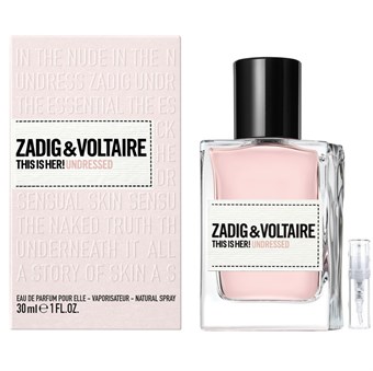 Zadig & Voltaire THIS IS HER! UNDRESSED - Eau de Parfum - Tuoksunäyte - 2 ml 