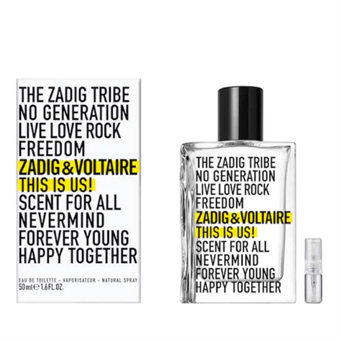 Zadig & Voltaire This is Us! - Eau de Toilette - Tuoksunäyte - 2 ml 