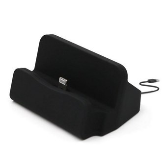 Ainutlaatuinen synkronointi. ja latausasema sis. kaapeli - musta