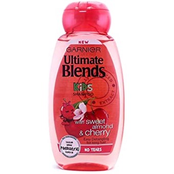 Garnier Ultimate Blends Kids 2 in 1 No Tears shampoo - kirsikka & makea manteli - 250 ml