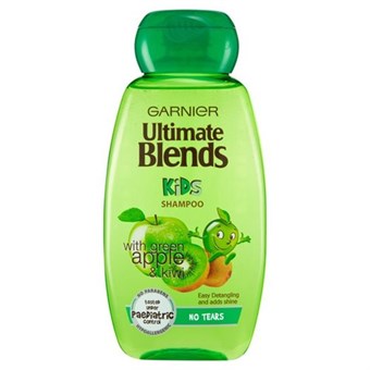Garnier Ultimate Blends Kids 2 in 1 No Tears shampoo - Omenat & Kiivi - 250 ml