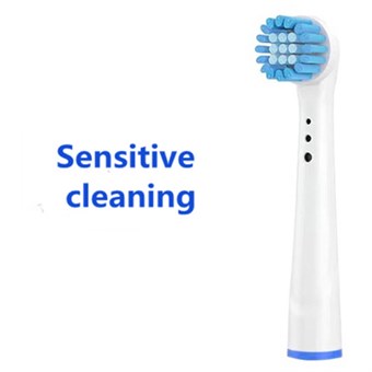 Löysät Harjaspäät Braun Oral-B Sähköhammasharjalle - 4 kpl - Sensitive Clean