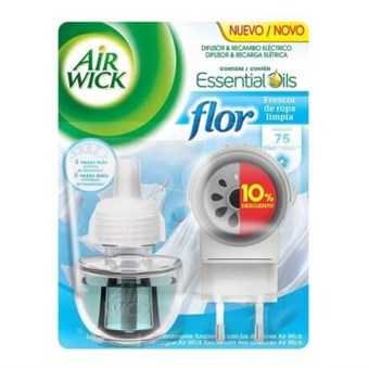 Air Wick sähköinen ilmanraikastin täyttöpakkauksella - 19 ml - Flor