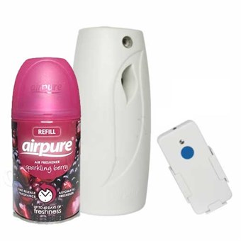 Airpure Freshmatic Air Volution ilmanraikastin kaukosäätimellä