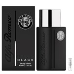 Alfa Romeo Black - Eau de Toilette - Tuoksunäyte - 2 ml