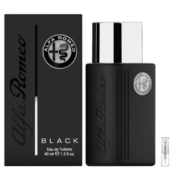 Alfa Romeo Black - Eau de Toilette - Tuoksunäyte - 2 ml