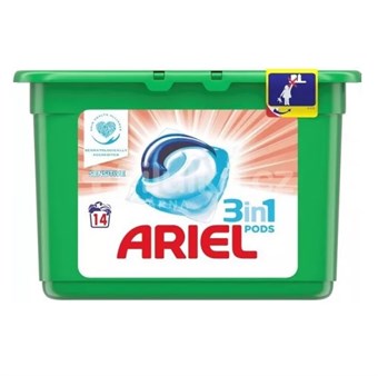 Ariel 3 in 1 Washing Loss Sensitive - 14 kpl.