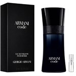 Armani Code - Eau de Toilette - Tuoksunäyte - 2 ml