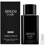 Armani Code - Parfum - Tuoksunäyte - 2 ml