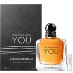 Armani Stronger With You - Eau de Toilette - Tuoksunäyte - 2 ml