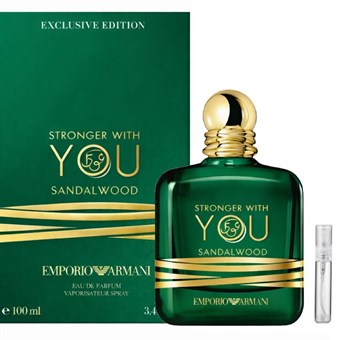 Armani Stronger With You Sandalwood - Eau de Parfum - Tuoksunäyte - 5 ml