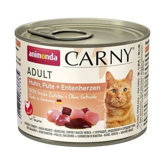 Kissanruoka Animonda Carny Kana Turkki Ankka