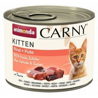 Kissanruoka Animonda Carny Kitten Turkki Nauta