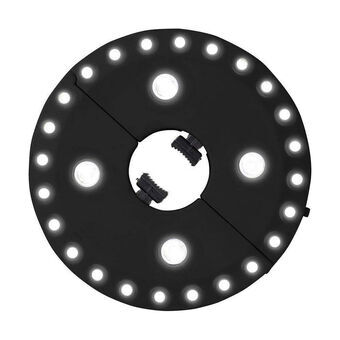 LED-lamppu Aurinkokenno Musta polypropeeni (16 cm)
