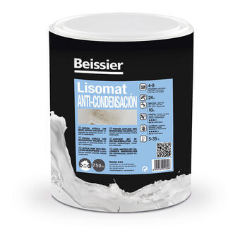 Akryylimaali Beissier 70281-008 Lisomat Kosteutta torjuva Valkoinen 750 ml