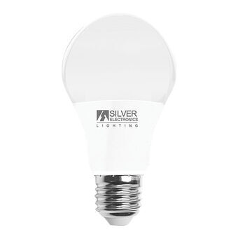 Pyöreä LED-polttimo Silver Electronics 981927 E27 10 W Valkoinen 10 W E27 Kylmä valo