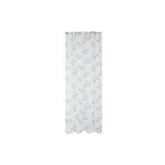 Verho DKD Home Decor Sininen Metalli Polyesteri Valkoinen (140 x 270 cm)