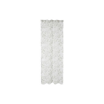 Verho DKD Home Decor Polyesteri Valkoinen Vaaleanharmaa (140 x 270 cm)