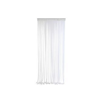 Verho DKD Home Decor Polyesteri Puuvilla Valkoinen Kerma (90 x 0,2 x 240 cm)