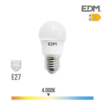 LED-lamppu EDM 940 Lm E27 8,5 W E (4000 K)