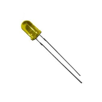 Diodi Molgar LED Käsityöt Keltainen 5 mm 1,9 V