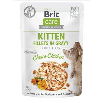 Kissanruoka Brit Care Cat Kitten Choice Kana 85 g