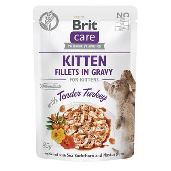 Kissanruoka Brit Care Cat Kitten Choice Kana Turkki 85 g
