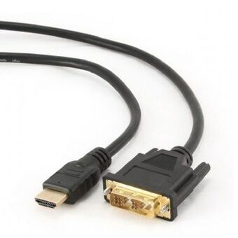 HDMI - DVI kaapeli GEMBIRD Musta 3 m