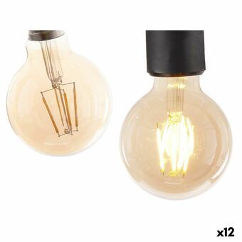 LED-lamppu E27 Vintage Läpinäkyvä 4 W 8 x 12 x 8 cm (12 osaa)