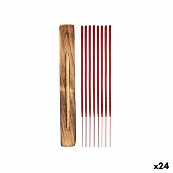 Suitsukesetti Bambu Punaiset marjat (24 osaa)