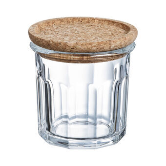 Tin Luminarc Pure Jar Crystal Transparent Cork (0,31 L)