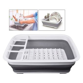 Kuivausteline tiskialtaaseen Confortime Taitettava (38 x 29,3 cm)