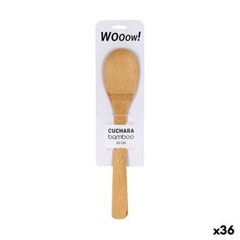 Bambulusikka Wooow Bambu 30 x 6,2 x 0,8 cm (36 Osaa)