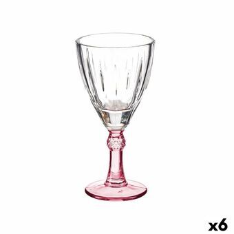Viinilasi Kristalli Pinkki 6 osaa (275 ml)