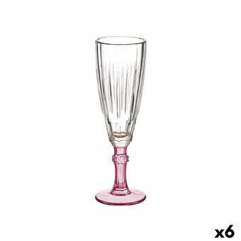 Samppanjalasi Kristalli Pinkki 6 osaa (170 ml)