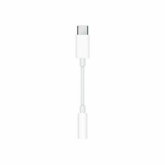 USB C - Jack 3.5 mm-adapteri Apple MU7E2ZM/A Valkoinen