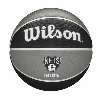 Koripallo Wilson Nba Team Tribute Brooklyn Nets Musta Yksi koko