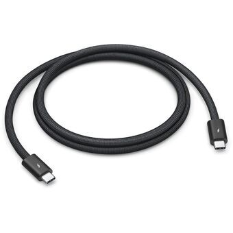 USB-C-Kaapeli Apple MU883ZM/A Musta 1 m thunderbolt 4