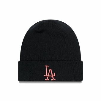 Hattu New Era Los Angeles Dodgers Metallic Musta Pinkki Yksi koko